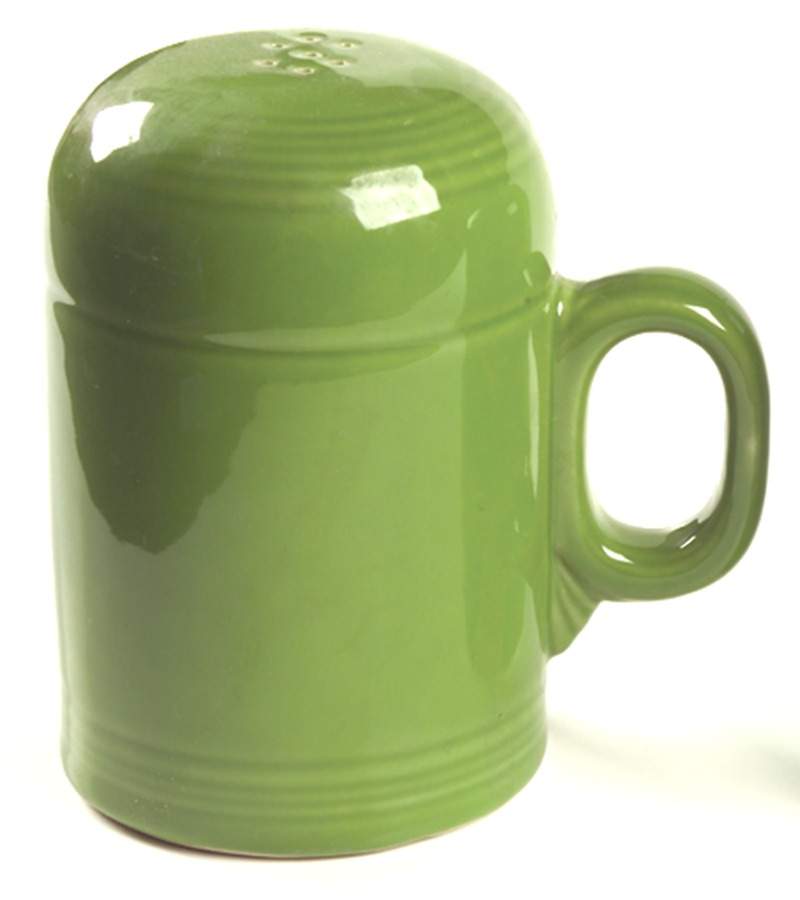 Fiesta Shamrock Green (Intro 2003) Stove Top Salt Shaker by Homer Laughlin -1