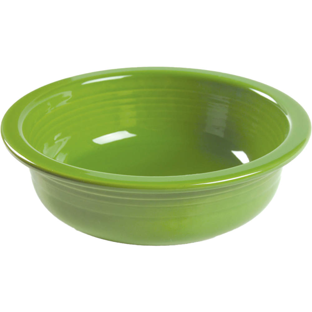 Fiesta Shamrock Green (Intro 2003) 8" Round Vegetable Bowl by Homer Laughlin -1