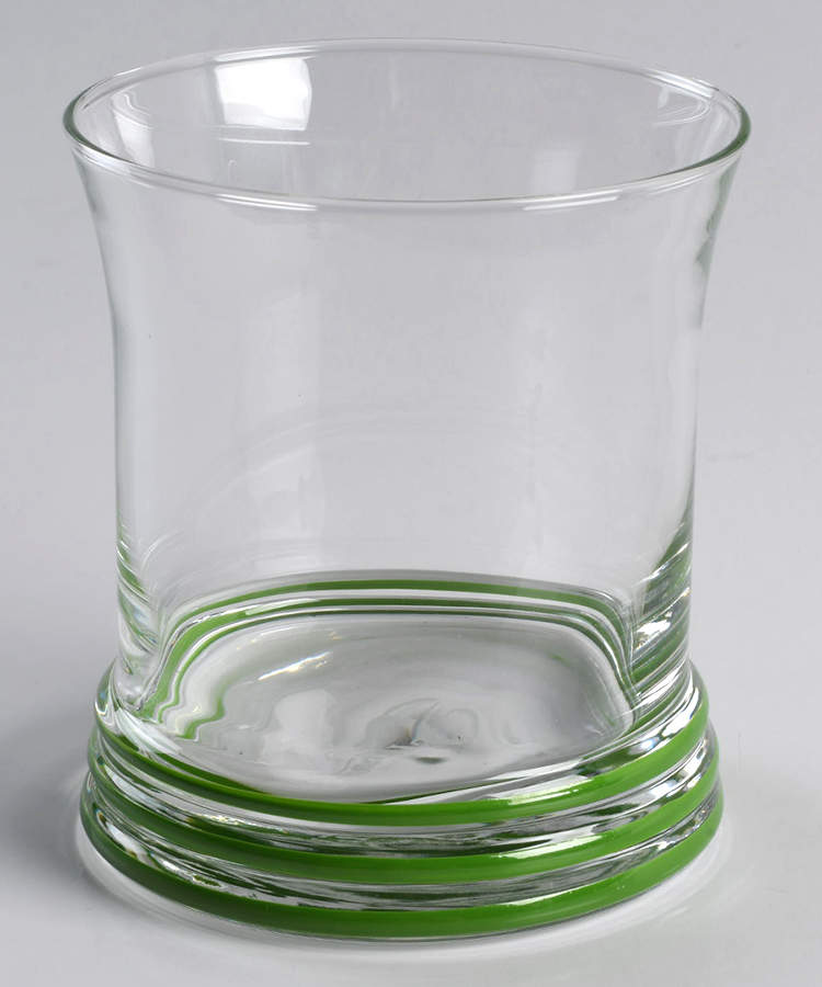 Fiesta Shamrock Green (Intro 2003) 12 Oz Glassware Double Old Fashioned by Homer Laughlin -1