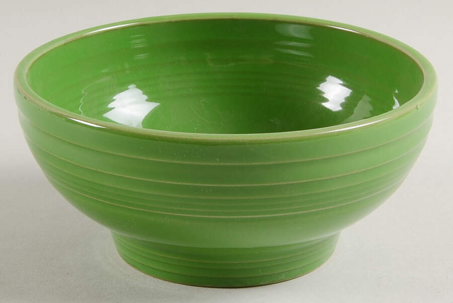 Fiesta Shamrock Green (Intro 2003) 6" Footed Bowl by Homer Laughlin -1