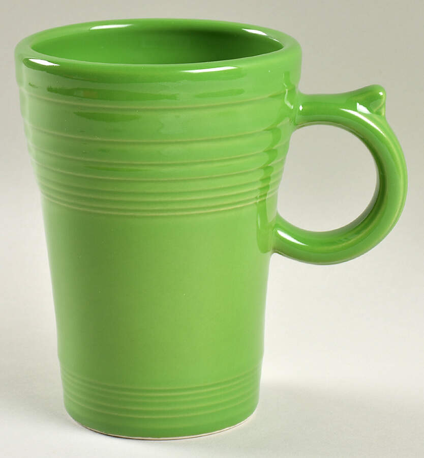 Fiesta Shamrock Green (Intro 2003) Latte Mug by Homer Laughlin -1