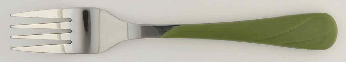 Fiesta Shamrock Green (Intro 2003) Dinner Fork (7 1/2" or Larger) by Homer Laughlin -1