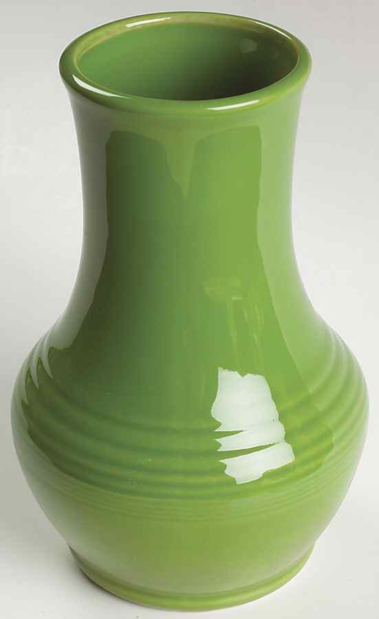Fiesta Shamrock Green (Intro 2003) Royalty Vase by Homer Laughlin -1