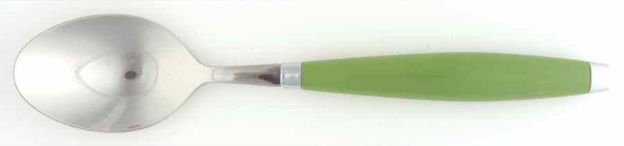 Fiesta Shamrock Green (Intro 2003) Place/Oval Soup Spoon by Homer Laughlin -1