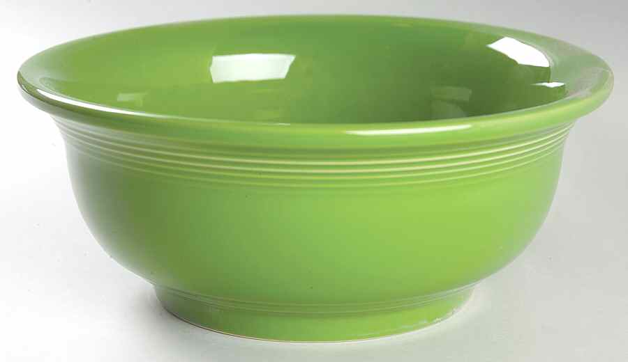 Fiesta Shamrock Green (Intro 2003) 8" Mixing Bowl by Homer Laughlin -1