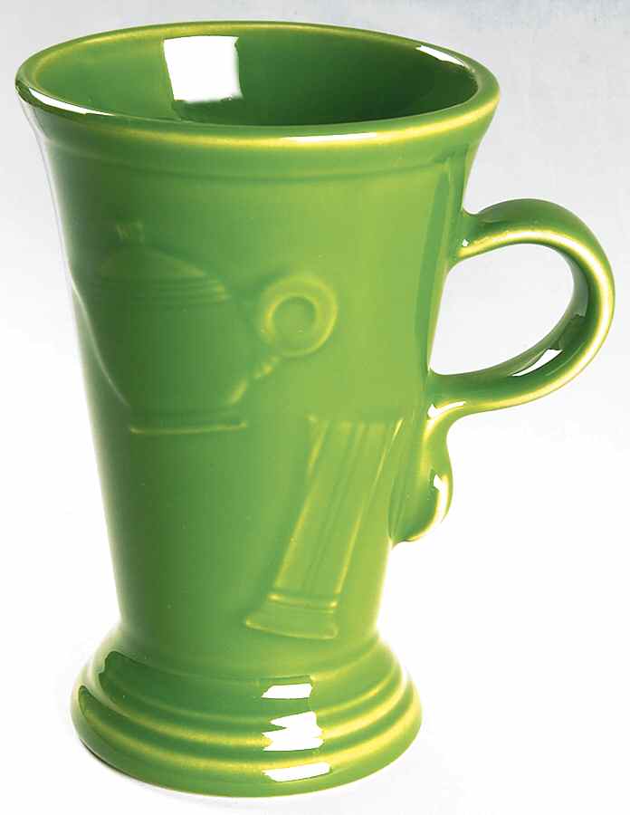 Fiesta Shamrock Green (Intro 2003) Pedestal Mug by Homer Laughlin -1