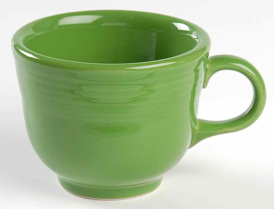 Fiesta Shamrock Green (Intro 2003) Flat Cup by Homer Laughlin -1