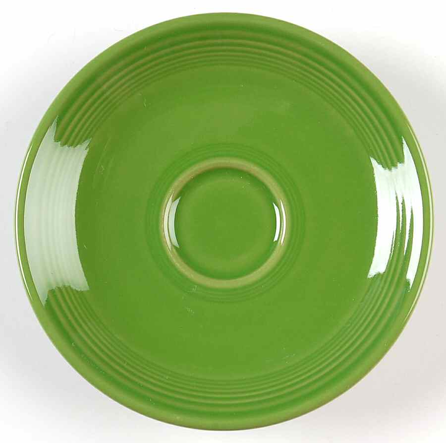 Fiesta Shamrock Green (Intro 2003) Saucer for Flat Demitasse Cup by Homer Laughlin -1