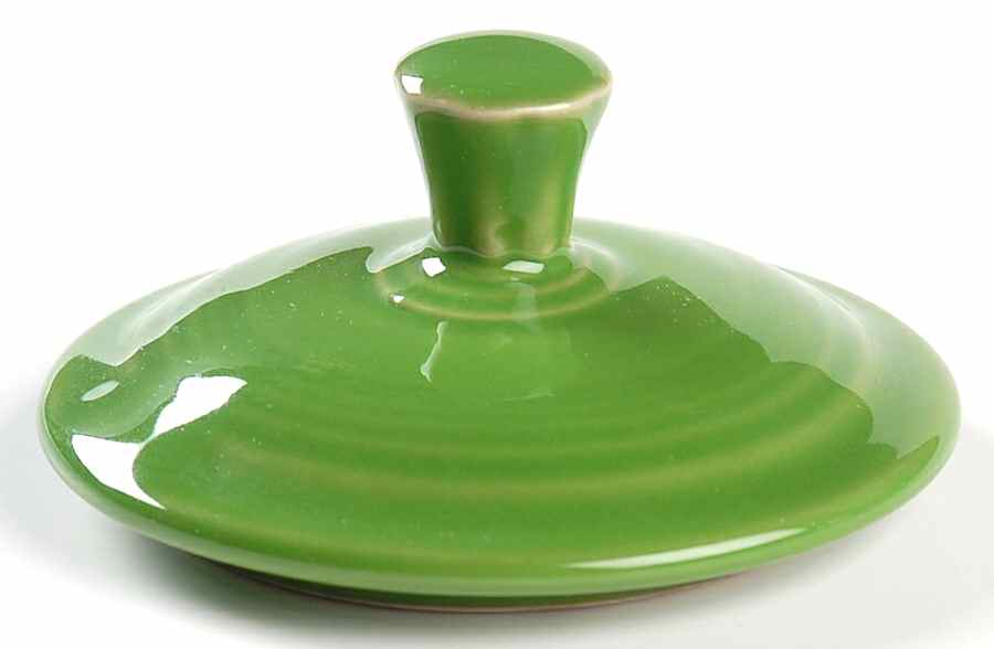 Fiesta Shamrock Green (Intro 2003) Lid for Individual Sugar Bowl by Homer Laughlin -1