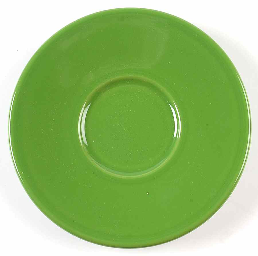 Fiesta Shamrock Green (Intro 2003) Saucer for Jumbo Cup by Homer Laughlin -1