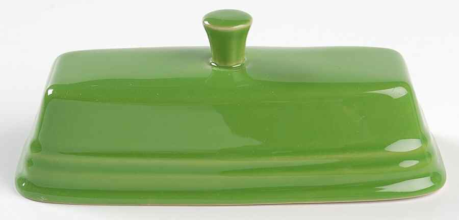 Fiesta Shamrock Green (Intro 2003) Lid for 1/4 Lb Butter by Homer Laughlin -1