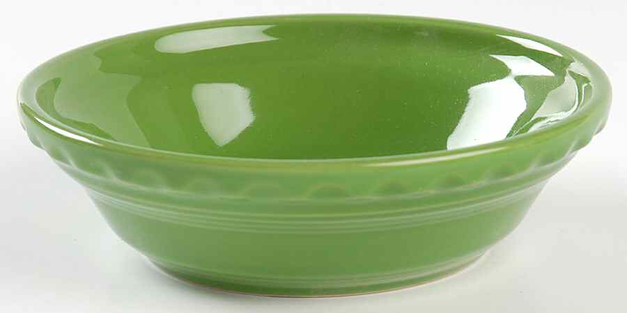 Fiesta Shamrock Green (Intro 2003) 6" Pie Baking Plate by Homer Laughlin -1