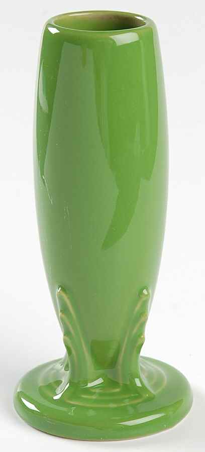 Fiesta Shamrock Green (Intro 2003) 6" Bud Vase by Homer Laughlin -1