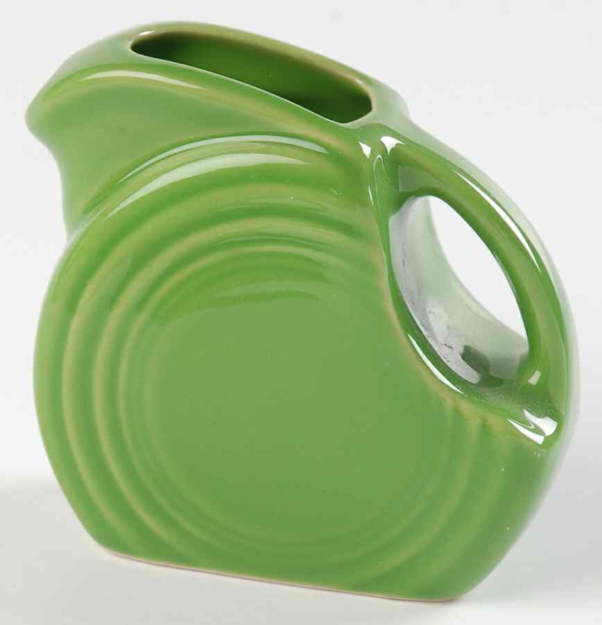 Fiesta Shamrock Green (Intro 2003) 4 Oz Pitcher by Homer Laughlin -1