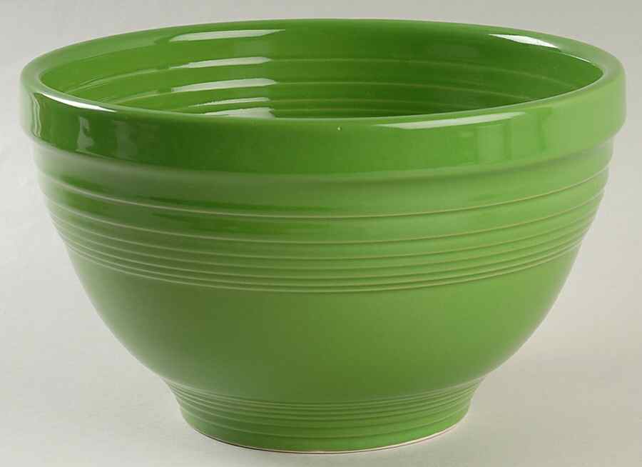 Fiesta Shamrock Green (Intro 2003) 8" Baking Bowl by Homer Laughlin -1