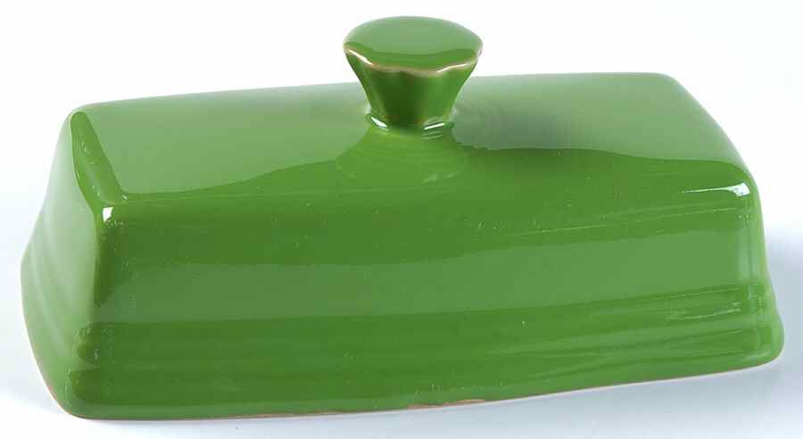 Fiesta Shamrock Green (Intro 2003) Lid for Extra Large 1/4 Lb Butter by Homer Laughlin -1