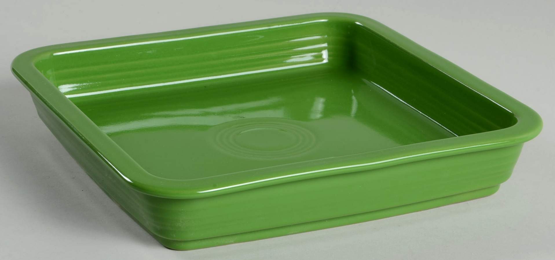 Fiesta Shamrock Green (Intro 2003) Square Utility Tray by Homer Laughlin -1