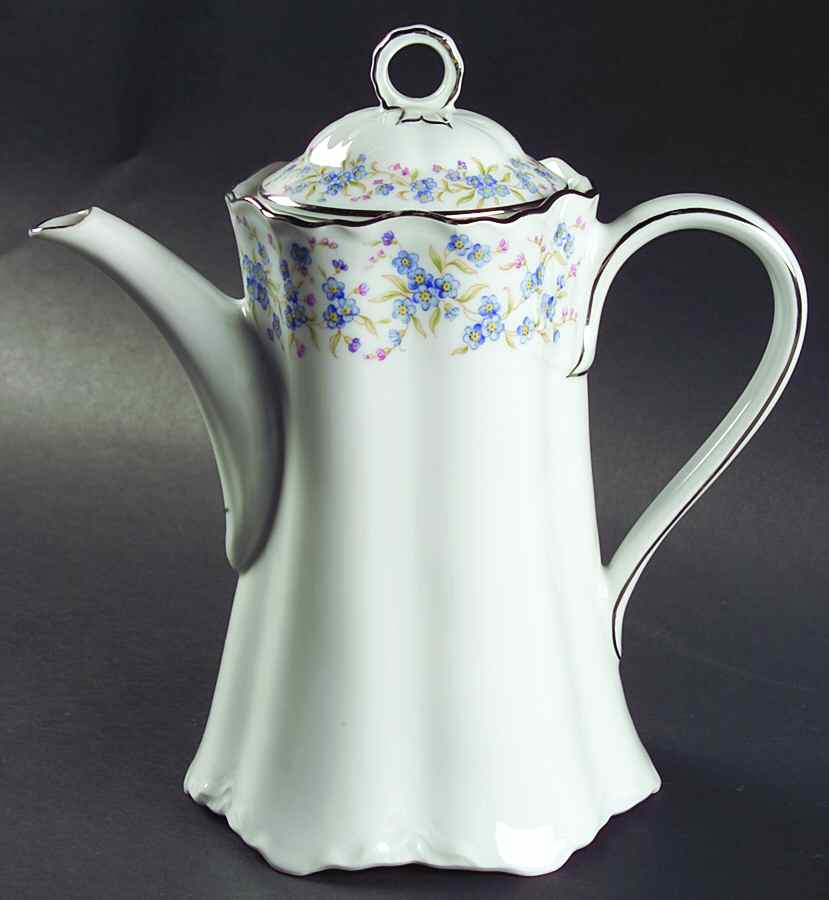 Mille Fleurs Coffee Pot & Lid by Hutschenreuther-1