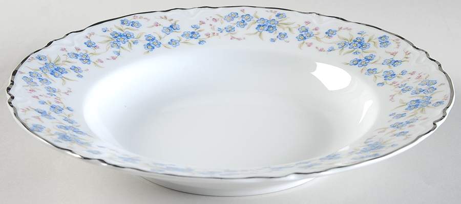 Mille Fleurs Large Rim Soup Bowl by Hutschenreuther-1