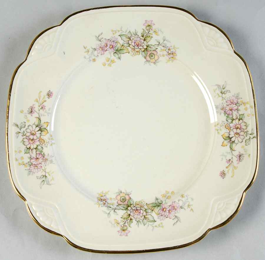 HLC2246 Square Salad Plate by Homer Laughlin -1
