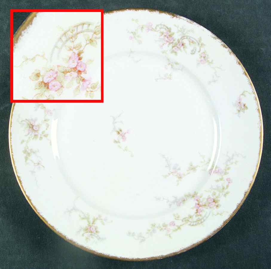 Schleiger 334-1 Dinner Plate by Haviland-1