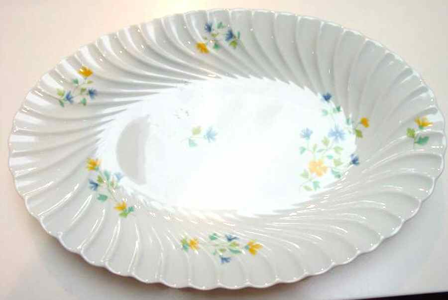 Moisson 13" Oval Serving Platter by Haviland-1