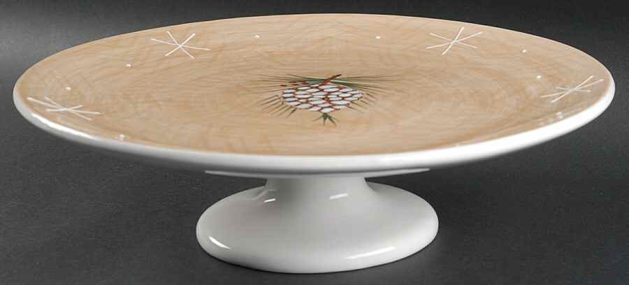 Northwoods Collection 12" Diameter Pedestal Cake Stand by Home-1