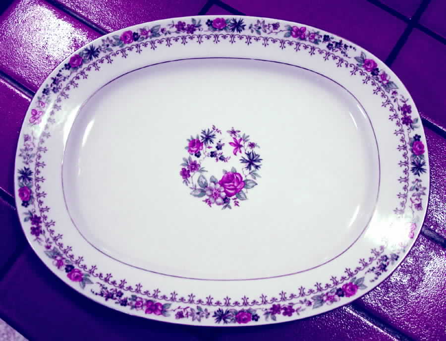 2300 12" Oval Serving Platter by Haas-Czjzek Coronado-1