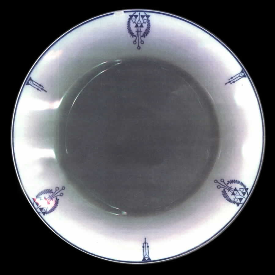 HBU5 Salad Plate by Hub China-1