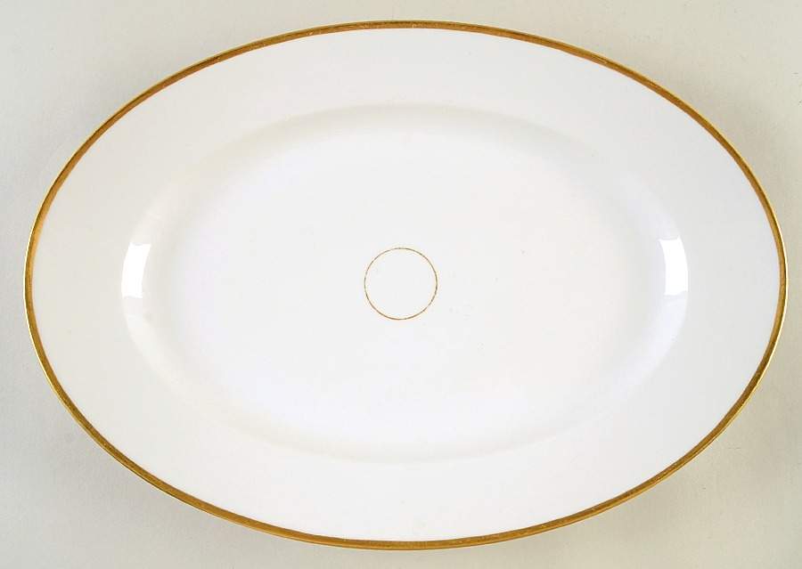 H2358 15" Oval Serving Platter by Haviland-1
