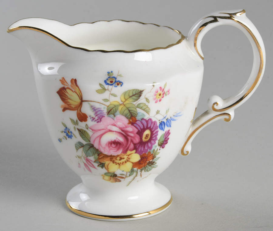 Howard Sprays (Scalloped, Not Embossed) Mini Creamer by Hammersley-1