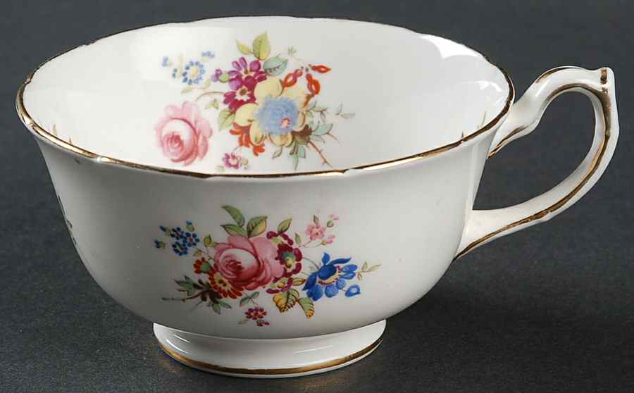 Howard Sprays (Scalloped, Not Embossed) Footed Cup by Hammersley-1