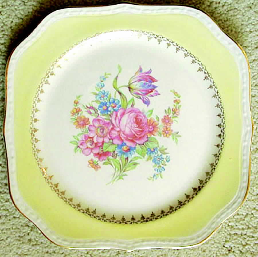 HLC2261 Square Salad Plate by Homer Laughlin -1