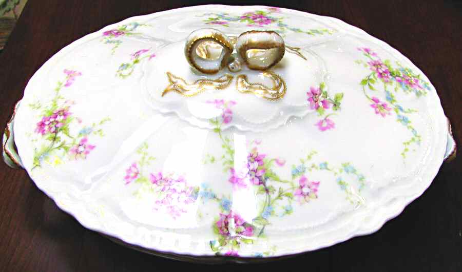 Schleiger 1014-3 Round Covered Vegetable by Haviland-1