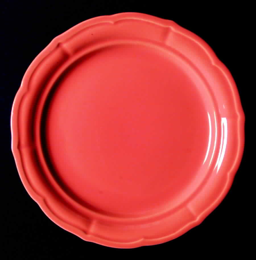 Tango Fiesta Red Dinner Plate by Homer Laughlin -1