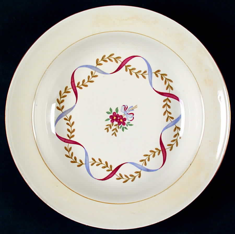 American Regency Rim Soup Bowl by Homer Laughlin -1