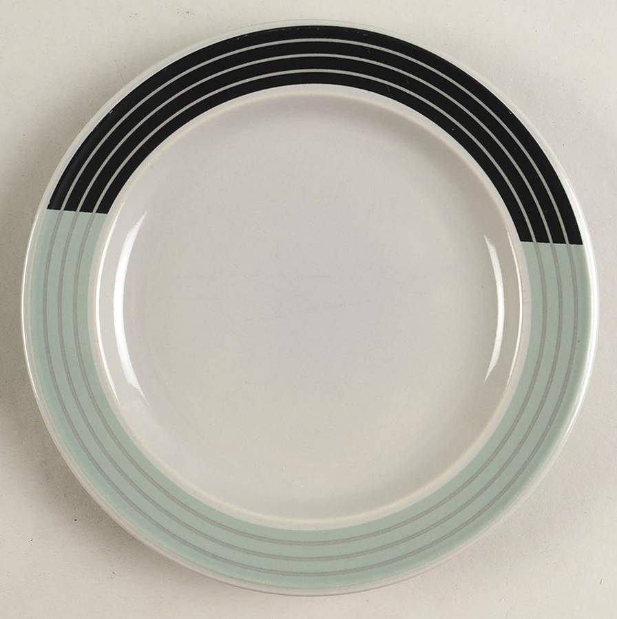 Grooving Green Salad Plate by Daniel Hechter-1