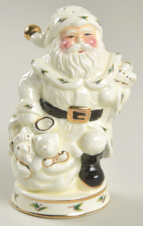 HHD2 (Gold "H" Mark) Figural Salt Shaker by Holly Holiday-1