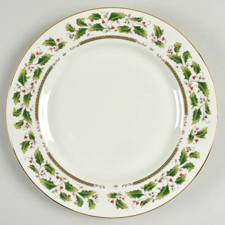 HHD2 (Gold "H" Mark) Salad Plate by Holly Holiday-1