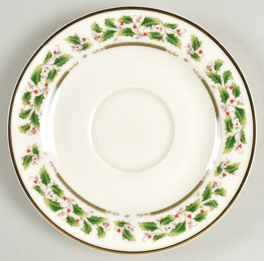 HHD2 (Gold "H" Mark) Saucer by Holly Holiday-1