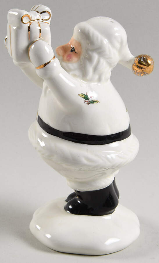 HHD2 (Gold "H" Mark) Figural Salt Shaker by Holly Holiday-1