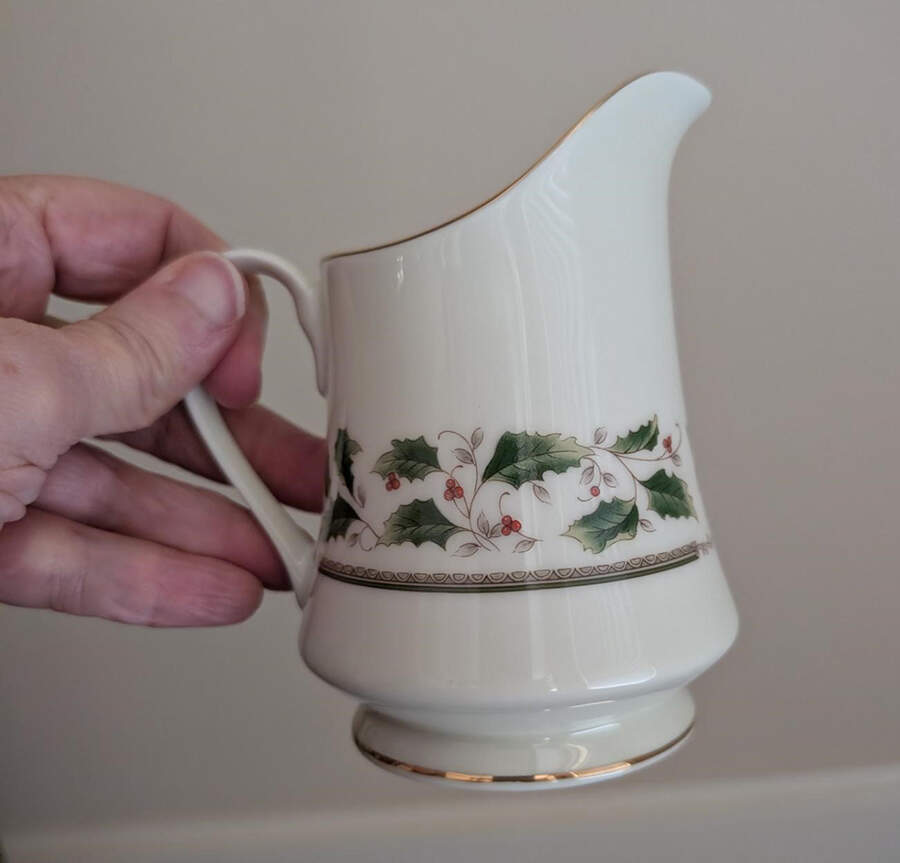 HHD2 (Gold "H" Mark) Creamer by Holly Holiday-1