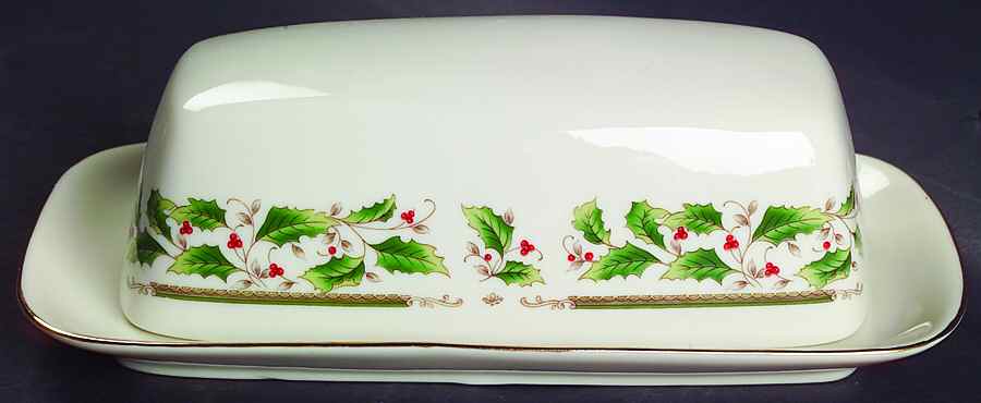 HHD2 (Gold "H" Mark) 1/4 Lb Covered Butter by Holly Holiday-1