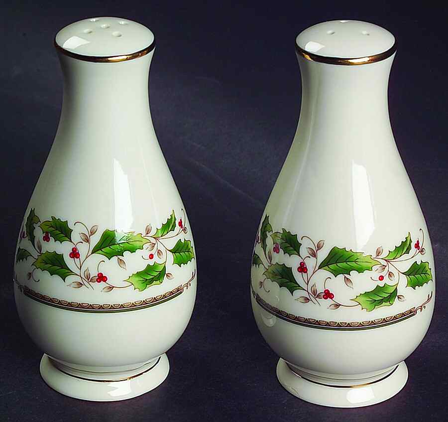 HHD2 (Gold "H" Mark) Salt & Pepper Set by Holly Holiday-1