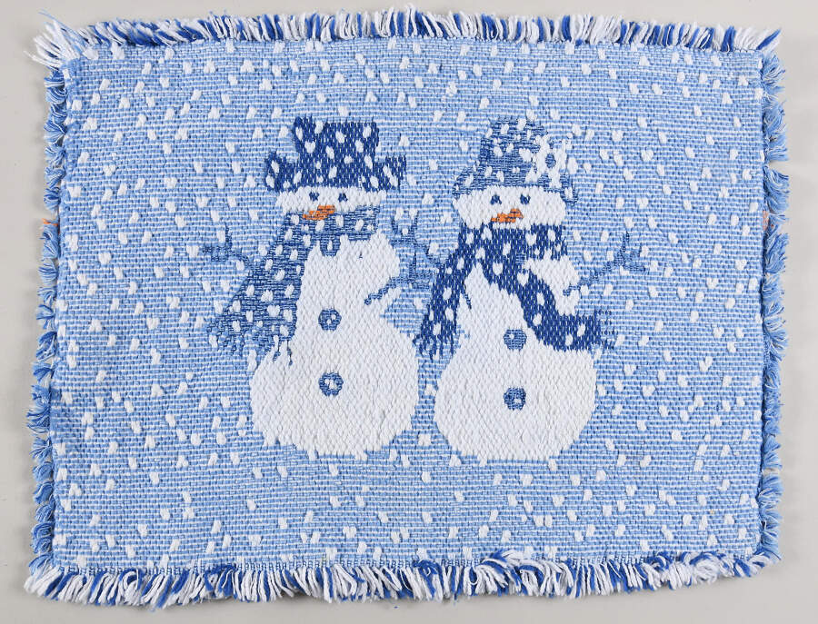 Winter Frost Cloth Placemat by Home-1