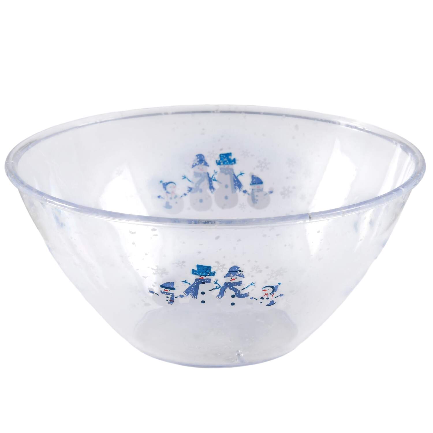 Winter Frost 6" Plastic All Purpose Bowl by Home-1