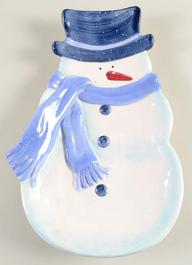 Winter Frost 12" Figural Platter by Home-1