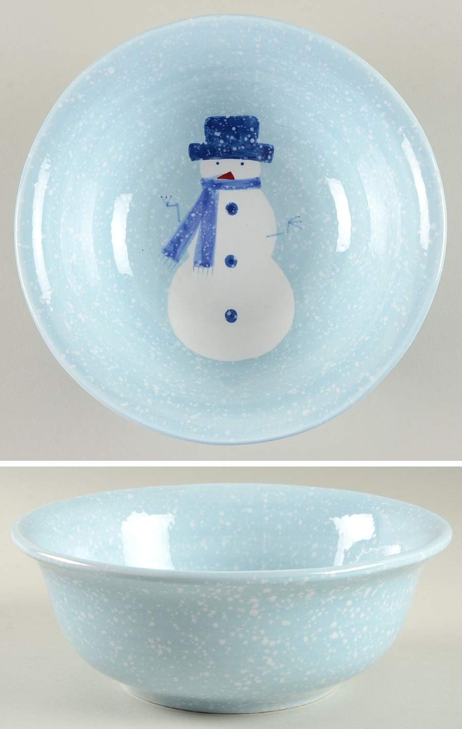 Winter Frost Individual Salad Bowl by Home-1