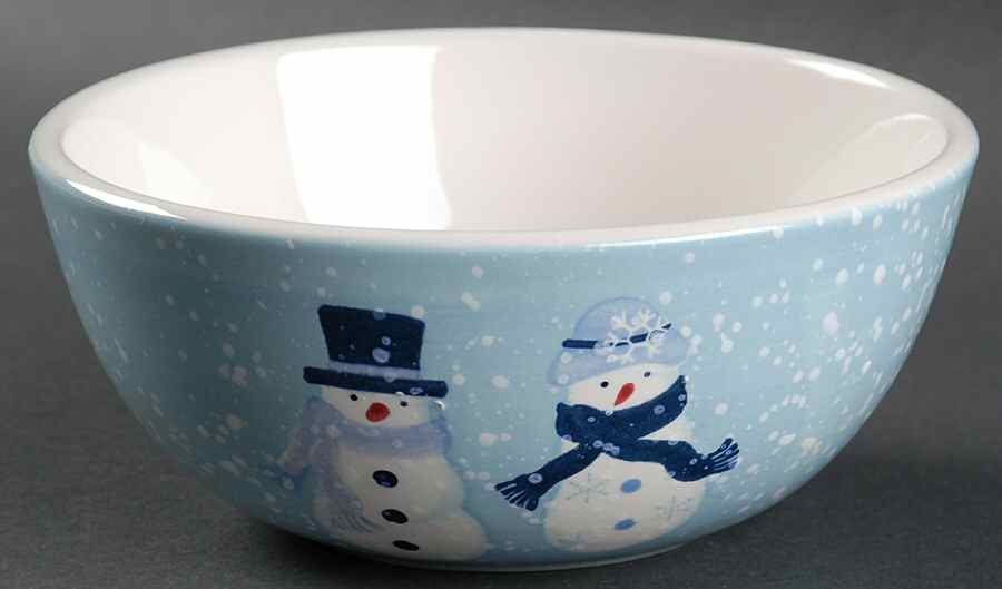 Winter Frost Coupe Cereal Bowl by Home-1