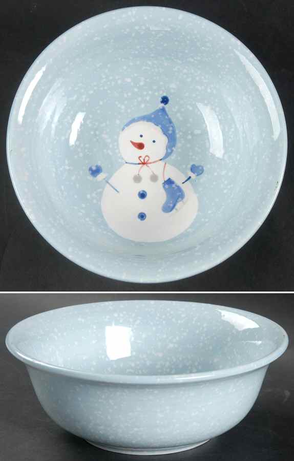 Winter Frost Individual Salad Bowl by Home-1